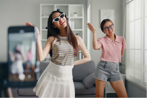 Tiktok dengan Tiktokers
